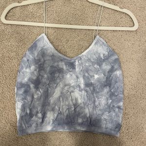 free people tie dye tank top